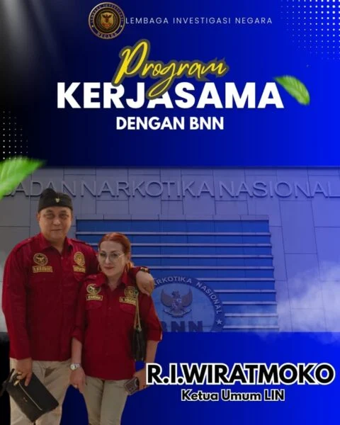 KETUA UMUM LEMBAGA INVESTIGASI NEGARA  ROBI IRAWAN WIRATMOKO