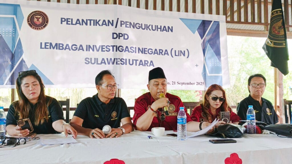 Gebrakan Robi Irawan Wiratmoko, S.Ag, MH! LIN Sulut Resmi Dilantik