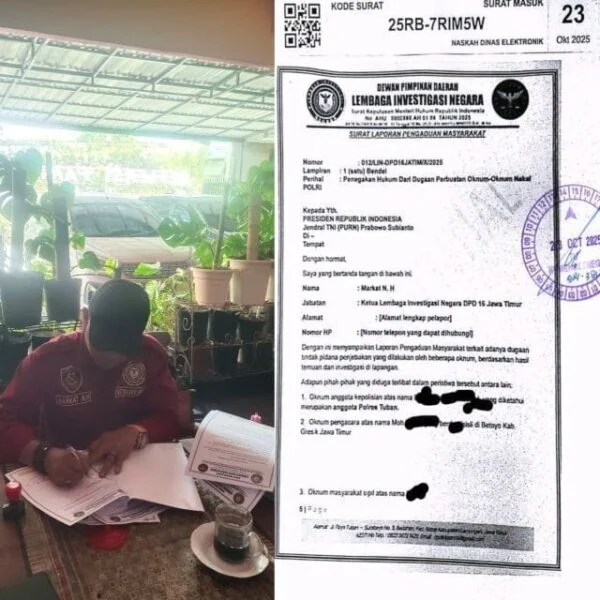BONGKAR! Ketua LIN DPD 16 Jatim Jadi Target Penjebakan Narkoba, Oknum Polisi dan Penasehat Hukum Diduga Dalang Skandal Mematikan