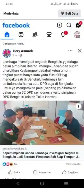 “Pengakuan Palsu di Medsos, LIN Siap Seret Oknum ke Jalur Hukum