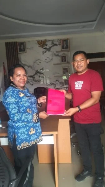 DPD LIN PBD Serahkan Legalitas ke Kesbangpol Papua Barat Daya