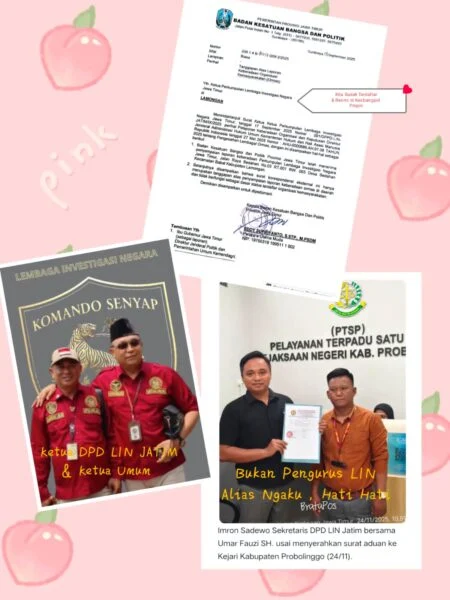 Lembaga Investigasi Negara Menyengat: Ketum dan Ketua DPD Jatim Bongkar Pengakuan Palsu Imron Sadewo, Pertanyakan Mandulnya Pengawasan Publik