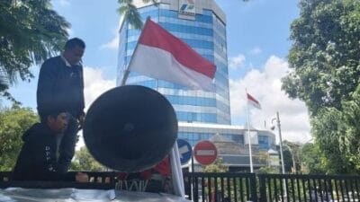 Jerigen BBM Picu Aksi Massa AMI Tuntut Pertamina Tindak SPBU Camplong