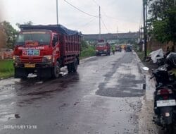 Meski Sering Diguyur Hujan, Proyek Peningkatan Jalan Genitem–Klaci Tetap Berjalan Sesuai Target