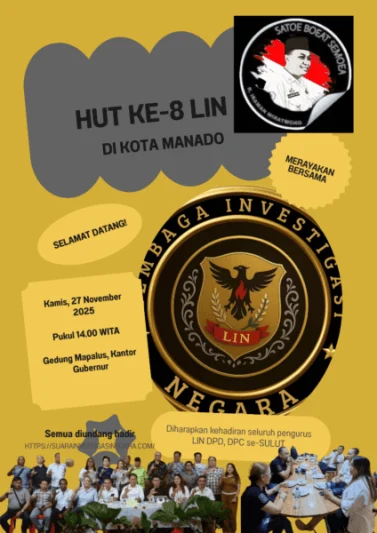 PERIAPAN HUT LIN DI KOTA MANADO