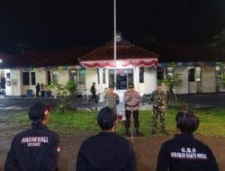 Polsek Kalasan Gelar Apel Gabungan Lintas Komunitas STAK, Perkuat Pengamanan Nataru 2025–2026