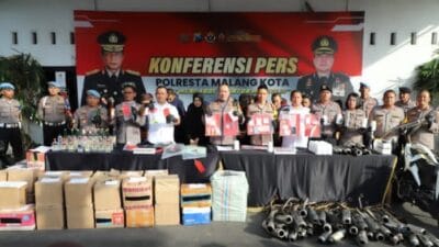 Rillis Akhir Tahun 2025, Angka Kejahatan Turun Signifikan, Keamanan Kota Malang Semakin Kondusif