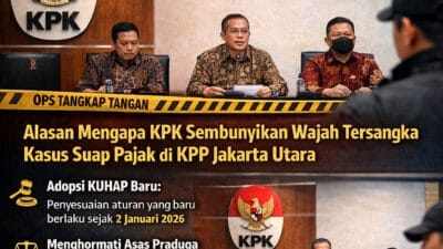 Konferensi Pers OTT KPP Jakarta Utara Tanpa Parade Tersangka, Ini Penjelasan KPK