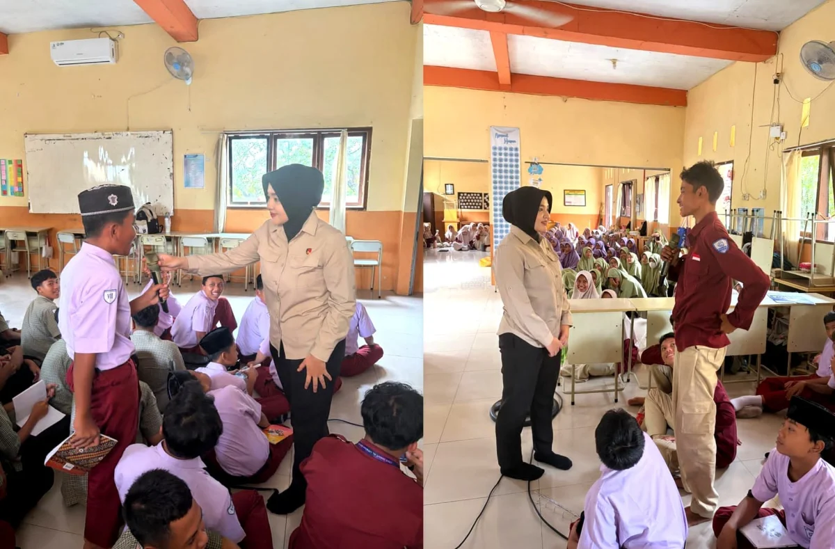 Satresnarkoba Polres Pasuruan Sosialisasikan Bahaya Narkoba di Yayasan Al-Uswah Bangil