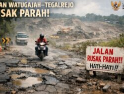 Tambang Uruk Tutup, Jalan Tak Pulih: Akses Watugajah–Tegalrejo Rusak Parah, LIN DIY Desak Tanggung Jawab
