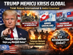 Trump Tolak Hukum Internasional, “Hanya Moralitas Saya yang Menjadi Batas”