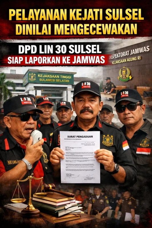 Tiga Pekan Digantung, Kejati Sulsel Membisu: Di Mana Hak Rakyat di Hadapan Jaksa?