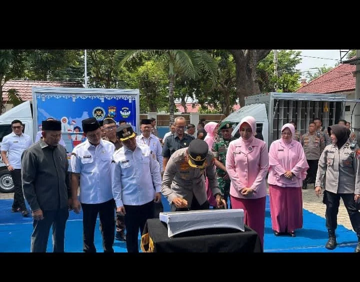 Kapolres Pasuruan Kota Resmikan SPPG YKB, Dukung Program Makan Bergizi Gratis