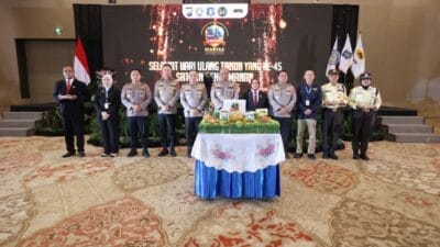 Polda Jatim Peringati HUT Satpam ke-45 Luncurkan Layanan Polisi Penolongku