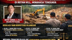 NEGARA JANGAN KALAH! DESAKAN PENINDAKAN PETI DI ROTAN HILL Ratatotok, MINAHASA TENGGARA