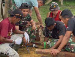 Dari Tering Lama untuk Masa Depan, TNI dan Warga Satukan Tenaga Bangun Sumber Air