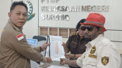 DPD LIN PBD Laporkan Dugaan Penyelewengan Dana Kampung 2020 ke Kejari Sorong