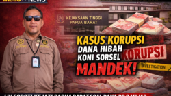 PERINTAH KEJAGUNG DIABAIKAN? Kasus Dugaan Korupsi Dana Hibah KONI Sorsel Rp9 Miliar Mandek, LIN Soroti Kejati Papua Barat
