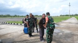 Dansatgas TMMD Wiltas Ke-127 Sambut Kedatangan Tim Wasev di Kubar