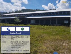 Pasar Tipe C Domagin Rp6 Miliar Diduga Jadi Monumen Mangkrak, Publik Tantang Kejaksaan Agung dan Komisi Pemberantasan Korupsi Bongkar Dugaan Korupsi.