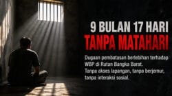 9 Bulan Tanpa Matahari, Dugaan Pelanggaran Hak WBP di Bangka Barat