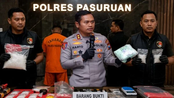 Polres Pasuruan Bekuk Pengedar Sabu 118 Gram di Pandaan, Terancam Hukuman Mati