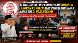 KETUM LIN ROBI IRAWAN PERINTAHKAN SOMASI DAN LANGKAH HUKUM: AKTIVITAS MENGATASNAMAKAN LIN DI PASANGKAYU DISOROT