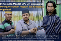 PENYERAHAN MANDAT DPC LIN BULUKUMBA, DORONG PERCEPATAN PROGRAM DAN KONSOLIDASI ORGANISASI