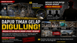 Dapur Timah Ilegal Digerebek! Dugaan Oknum Aparat Terlibat Mulai Terkuak