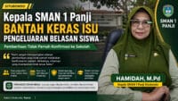 Kepala SMAN 1 Panji Hamidah, M.Pd Bantah Keras Isu Pengeluaran Belasan Siswa: Pemberitaan Tidak Pernah Konfirmasi ke Sekolah