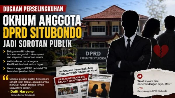 Dugaan Skandal Oknum DPRD Situbondo Kian Viral, Publik Desak Klarifikasi dan Penegakan Etik
