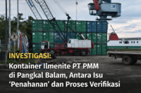 Kontainer Ilmenite PT PMM di Pangkal Balam Bukan Ditahan, Ini Fakta Sebenarnya
