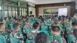 Babinsa Kodim Bojonegoro ikuti Penyuluhan Kesehatan Tentang Bahaya Penyalahgunaan Narkoba