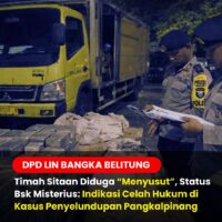 Timah Sitaan Diduga “Menyusut”, Status Bsk Misterius: Indikasi Celah Hukum di Kasus Penyelundupan Pangkalpinang