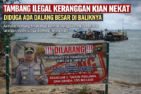 TAK GENTAR LARANGAN, TAMBANG TIMAH ILEGAL DI KERANGGAN BEROPERASI TERANG-TERANGAN