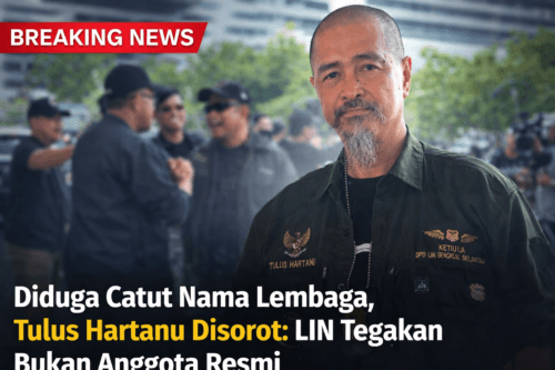 DIDUGA CATUT NAMA LEMBAGA, TULUS HARTANU DISOROT  LIN TEGASKAN BUKAN ANGGOTA RESMI