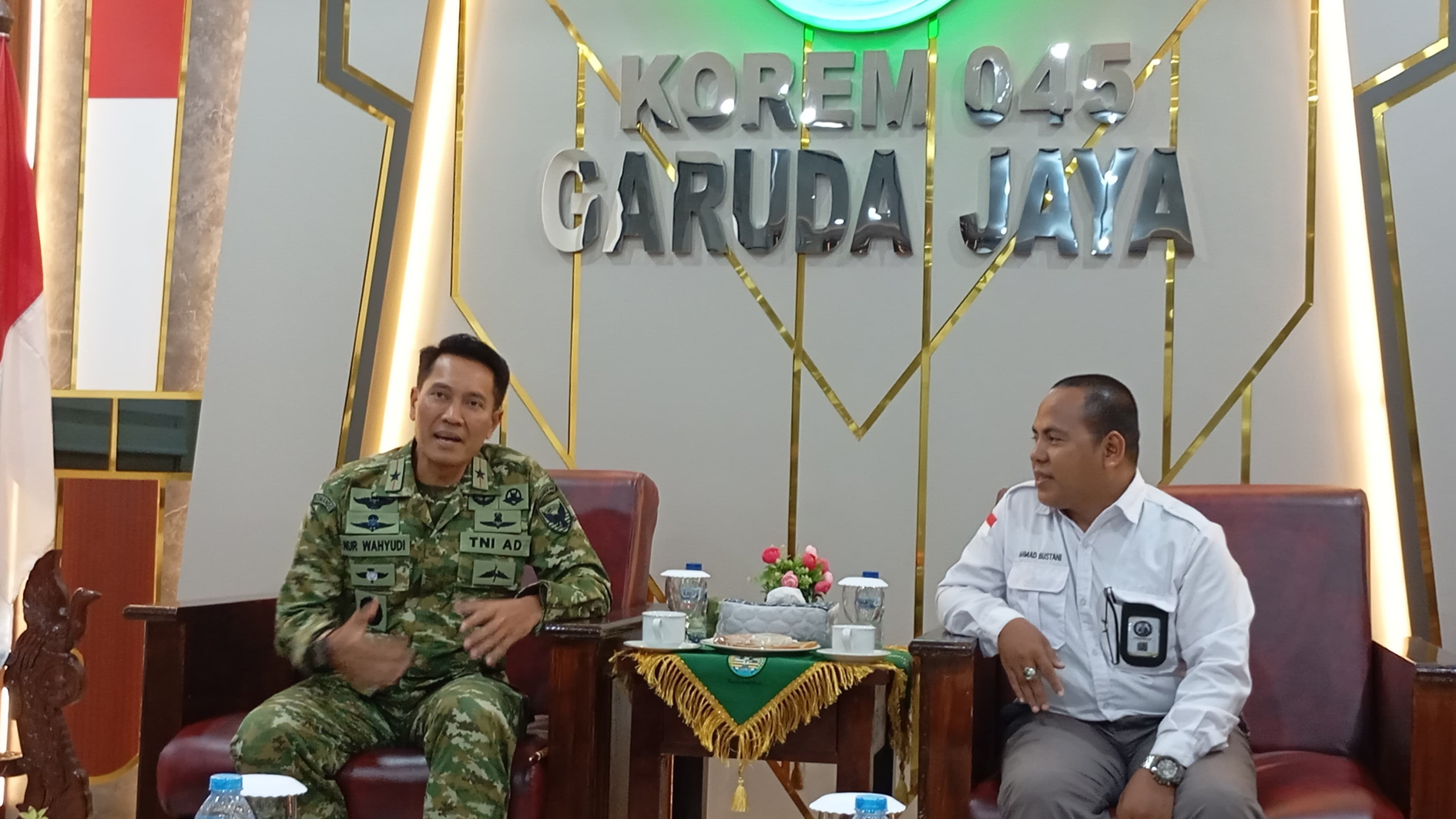 DPD LIN Bangka Belitung Audiensi dengan Danrem 045/Gaya, Perkuat Sinergi Hukum dan Ketahanan Pangan