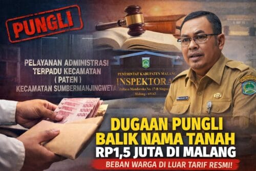 Skandal Balik Nama Tanah di Kedungbanteng, Biaya Rp1,5 Juta Dipertanyakan