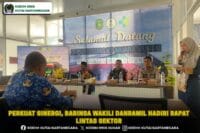 Perkuat Sinergi, Babinsa Wakili Danramil Hadiri Rapat Lintas Sektor