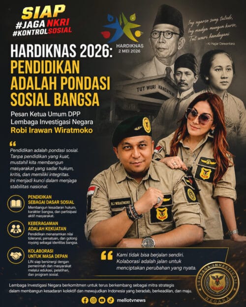 HARDIKNAS 2026: KETUA UMUM DPP LIN TEKANKAN PENDIDIKAN SEBAGAI PILAR SOSIAL DAN MASA DEPAN BANGSA