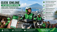 Ojek Online di Sulawesi Utara Kian Menguat: Dari Layanan Transportasi ke Penopang Ekonomi Warga