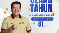 Doa dan Ucapan Ketua Askab PSSI untuk HUT ke-61 Bupati Tangerang
