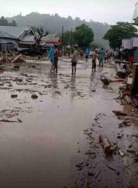 Gerindra Bolmong Salurkan Bantuan untuk Korban Banjir Bandang Solimandungan II, Hardjono: Partai Harus Hadir Saat Rakyat Tertimpa Musibah