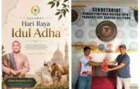 Wujud Kepedulian Sosial, Dinda Rembulan B.A Gandeng LIN Babel Salurkan Daging Kurban