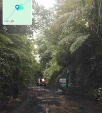 Galian C Ilegal Diduga Dibekingi? Dua Excavator Bebas Menggila di Rest Area Mitra Walian, Warga Tantang Polda Sulut Bertindak!