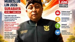 Mubeslub LIN 2026 di Surabaya Teguhkan Semangat Pancasila, Perkuat Sinergi untuk NKRI