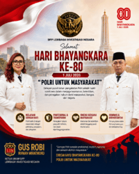 Peringati Hari Bhayangkara ke-80, Gus Robi Dorong Polri Semakin Humanis dan Profesional