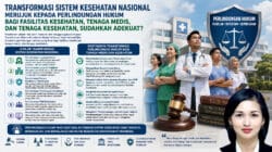 Transformasi Sistem Kesehatan Nasional Merujuk kepada Perlindungan Hukum Bagi Fasilitas Kesehatan, Tenaga Medis, dan Tenaga Kesehatan, Sudahkah Adekuat?