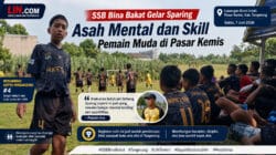 SSB Bina Bakat Gelar Laga Sparing, Asah Mental dan Skill Pemain Muda di Pasar Kemis