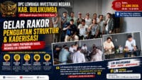 DPC LIN Bulukumba Gelar Rakor Penguatan Struktur dan Kaderisasi, Sekretaris Paparkan Hasil Munaslub Surabaya